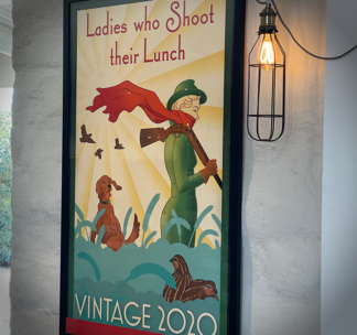Ladies who Shoot their Lunch 2020 Framed Art Poster