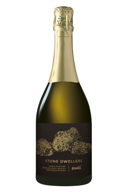 StoneDwellers Sparkling Pinot Noir bottle