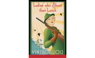 Ladies who Shoot their Lunch 2012 Framed Art Poster