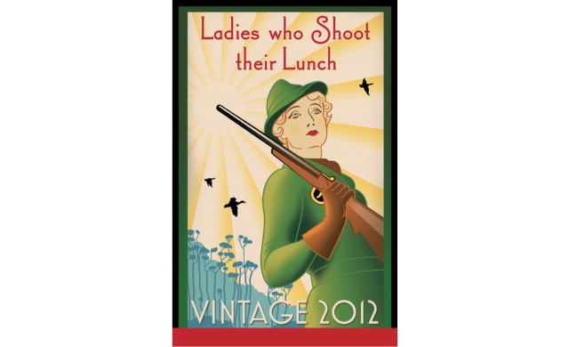 Ladies who Shoot their Lunch 2012 Framed Art Poster