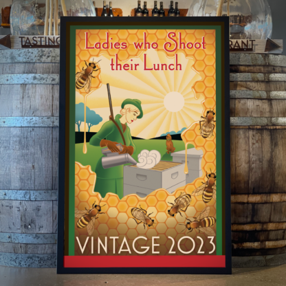 Ladies who Shoot their Lunch 2023 Framed Art Poster