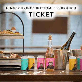 Ginger Prince Garden Bar Bottomless Brunch Ticket